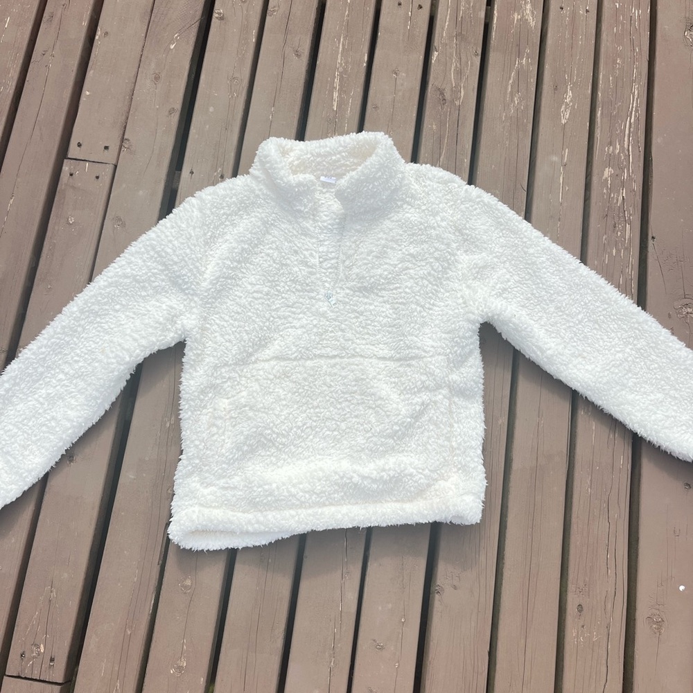 GAP Sherpa White Jacket